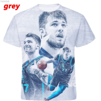 Donic New Summer New Luka 3D Printed Basketball Star Short Sleeve T-shirt Summer Fashion Size XS-3XL fashion versatile t-shirt