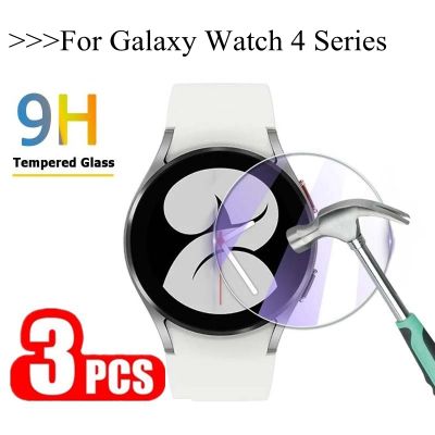 3PCS Tempered Glass For Samsung Galaxy Watch 4 5 44mm 40mm Watch 4 Classic 42mm 46mm 5pro 45mm Protective Glass Screen Protector