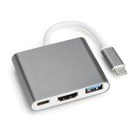 ส่วนลดที่ดีที่สุด USB Type C Hub เป็นพอร์ต4K USB 3.0ที่รองรับ HDMI USB-C Power Delivery