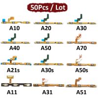 ปุ่มเฟล็กซ์สำหรับปุ่มเปิดปิดปรับระดับเสียง50ชิ้นเหมาะสำหรับ Samsung A10 A20 A30 A40 A50 A70 A71 A01 A11 A10s A20s A21s A51 A21 A50s