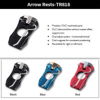 TR818 Magnetic Arrow Rest with Aluminum Alloy Suit Left and Right Hand for Recurve Bow Archery