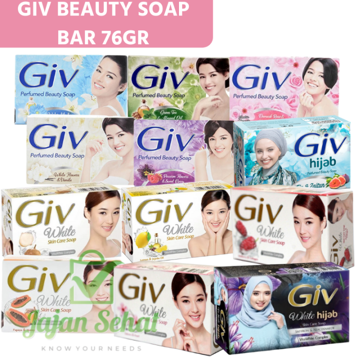 Giv Beauty Soap Bar Sabun Batang 76gr Lazada Indonesia