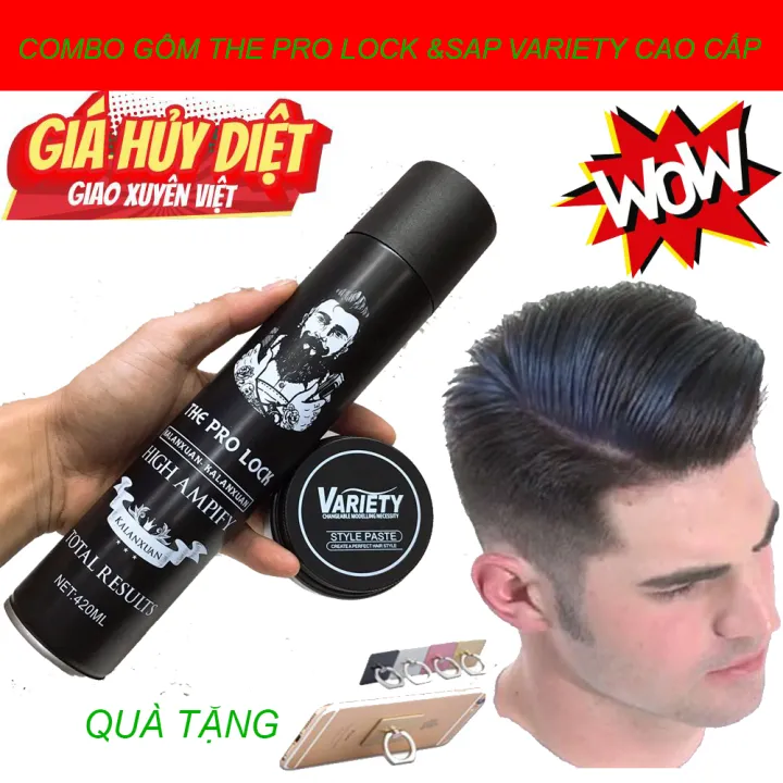 Hàng nhập chính hãng Gôm xịt tóc tạo kiểu tóc nam Gatsby Hair Spray 250ml  Keo