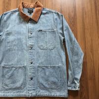 เสื้อแจ็คเก็ตยีนส์ Brixton Jacket Corduroy Denim รับประกันของแท้ มือ1 พร้อมส่ง