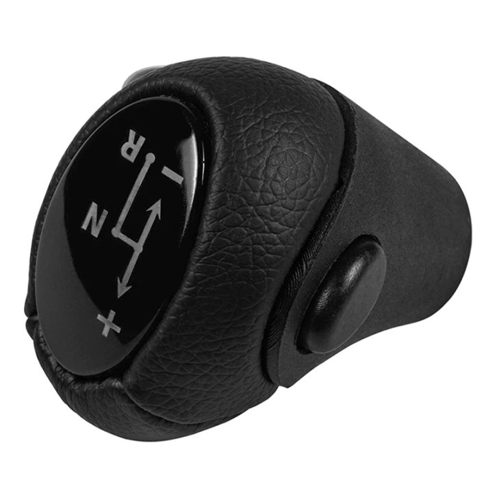 5x-leather-automatic-gear-shift-knob-lever-shifter-for-mercedes-benz-smart-fortwo-roadster-450-451-brabus-fortwo