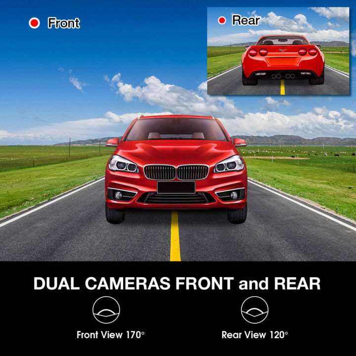 กล้องติดรถยนต์4k-กล้องหน้ารถ-car-camera-กล้องติดหน้ารถ-กล้องติดรถยนต์หน้าหลัง-กล้องถอยหลัง-กล้องติดหน้ารถ-128-gb-hd-1080p