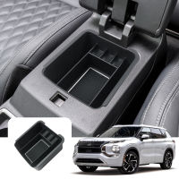 LFOTPP Car Central Storage for Outlander PHEV GN0W 2021 2022 Non-slip Rubber Armrest Storage Auto Interior Accessories