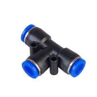 8MM Air Suspension 3 Way Pneumatic Push In Fittings For Airwater Hose And Tube Connector