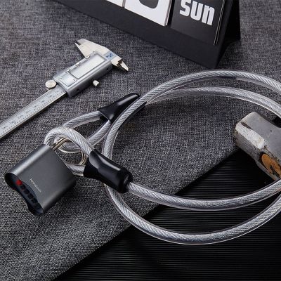 【CW】 10mm 1.2m Lock Wire Cycling Cable MTB Road Rope Anti-theft Security Safety Accessory