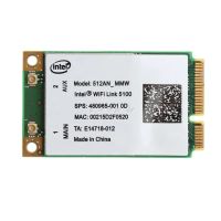 สำหรับการเชื่อมโยง Intel 5100 WIFI 512AN_MMW 300M Mini PCI-E การ์ด WLAN ไร้สาย2.4/5GHz