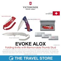 VICTORINOX Evoke Alox Folding Knife with Removable Thumb Stud 0.9415.D2 มีดพับสวิส