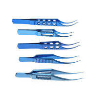 eChenZiWoDianZiKeJiYo Titanium Colibri Beabked Toothed Forceps Pet Tool แหนบคีมทันตกรรม Veterinary Surgical Instrument