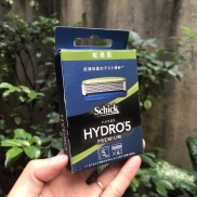 Vỉ 8 lưỡi dao cạo râu Schick Hydro 5