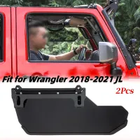 1คู่รถด้านข้าง Sun Visor Sunshade ครอบคลุม Auto Window Sun Shade Protector อุปกรณ์เสริม (ซ้ายขวา) สำหรับ Wrangler 2018-2021 JL