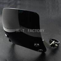 Motorcycle 39mm-41mm Windshield Adjustable Windscreen Black Wind Deflector For Harley Sportster XL 883 1200 Iron 2004-2019