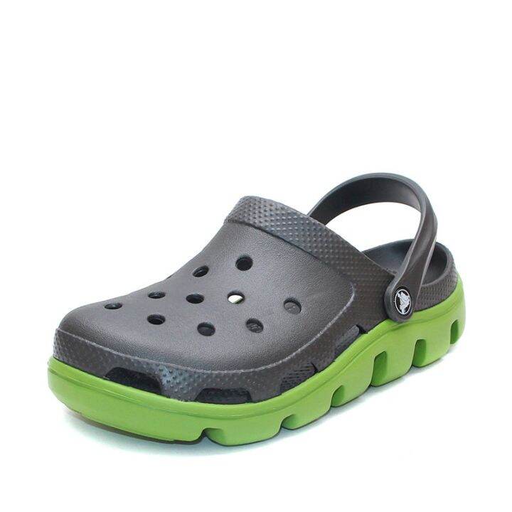 crocs-รองเท้าแตะผู้ชายรองเท้าแตะรองเท้าแตะรองเท้าผู้หญิงรองเท้าคู่ที่ชายหาด-11991