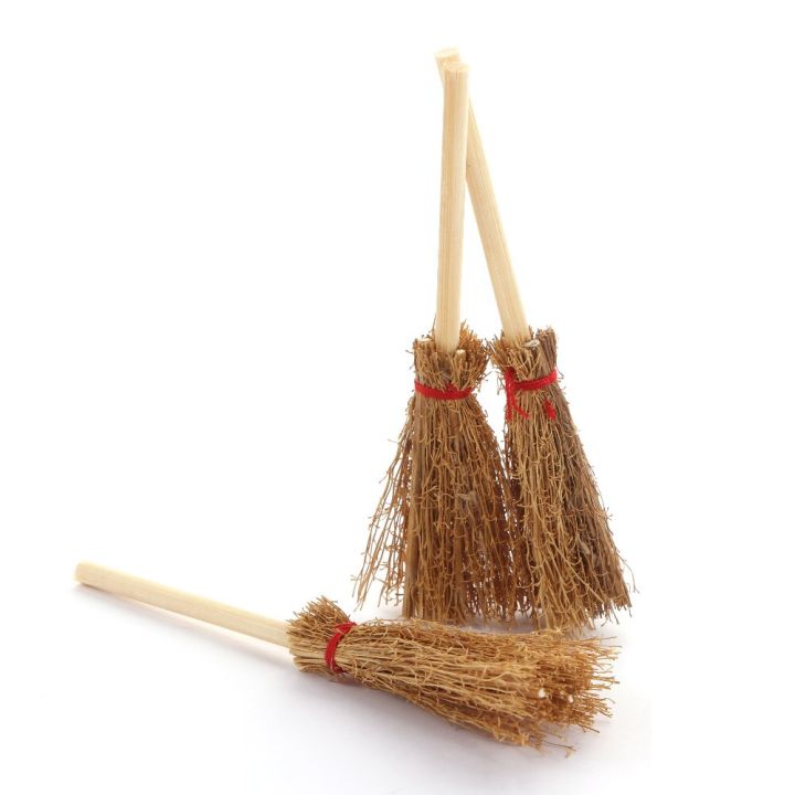 10pcs-mini-straw-brooms-furniture-model-doll-house-decoration-game-toy-funny-miniature-accessories-mini-tiny-pretend-play-toy