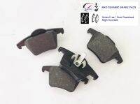 2743300 30793093 D980 Set Rear NAO Ceramic Brake Pads For Volvo XC90 2003-2014 316MM 328MM  336MM ผ้าเบรค