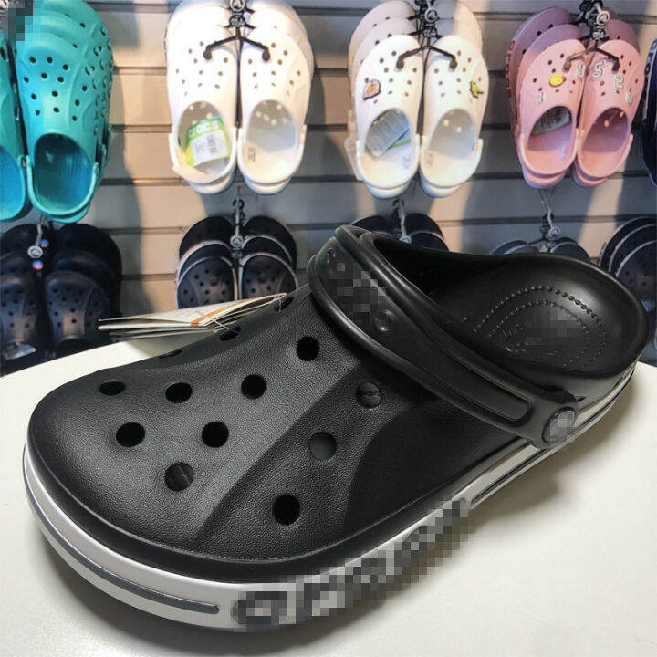 ready-stock-2023crocs-crocs-shoes-womens-middle-school-big-boy-beach-sandals-and-slippers