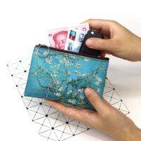 【CW】❄  1 Pcs Painting Coin Purse Fashion Printed Wallet Money New