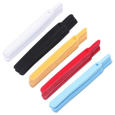 New Fashion 20pcs 14.5cm Reusable Fastening Cable Organizer Earphone Mouse Ties Cable Management Wire Cable Winder High Quality