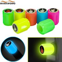 4Pcs Fluorescent Car Tire Caps Air Valves Stem Pressure for Cars SUV Motorcycles Trucks Bicycles 【hot】