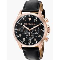 Michael Kors Mens Gage Black Watch MK8535 นาฬิกาผู้หญิง