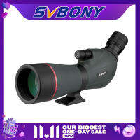 Svbony SV406P  Spotting Scope 20-60x80 ED Glasses, HD Dual Focus Spotting scopes, BAK4 FMC High Resolution Spotter Scopes, Gifts for  Stargazing Wildlife Viewing