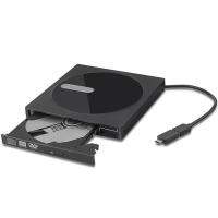 เคส CD-ROM เครื่องเล่น CD-ROM DVD Type-C แบบ USB3.0ปลั๊กแอนด์เพลย์อุปกรณ์ในแล็ปท็อป PC