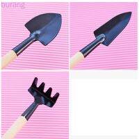 Garden Tool Set Wooden Handle Iron Head Handheld Shovel Trowel Fork Multi-Tool Garden Gifts burang