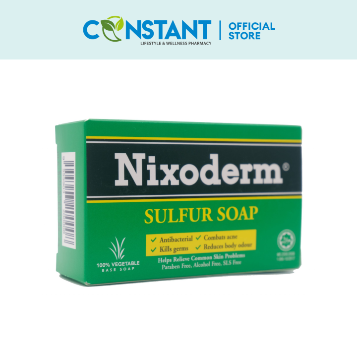 Nixoderm Sulfur Soap 100g Lazada
