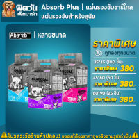 Absorb Plus แผ่นรองชาร์โคล 3 ขนาด