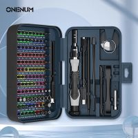 ✽◈♟ ONENUM Precision Screwdriver Set 25/39/63/130/132/145/170 In 1 Phillips Screw Bits Non-slip Handle Combinational Kit Repair Tool