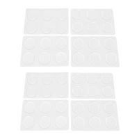 48 Pieces Drum Dampeners, Drum Damper Gel Pads Drum Silencers Non-Toxic Soft Drum Mute For Drums Tone Control (Clear)