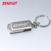 ZENFAST Stainless Steel USB 2.0 Pen Drive 4gb 8GB 16GB 32GB 64GB 128GB 256GB Pendrive Stick with Keychain USB Flash Disk