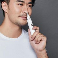 ZZOOI Nose Hair Trimmer Electric Eyebrow Shaver Ears Hair Razor Portable Clipper Removal Safe Cleaning For Man