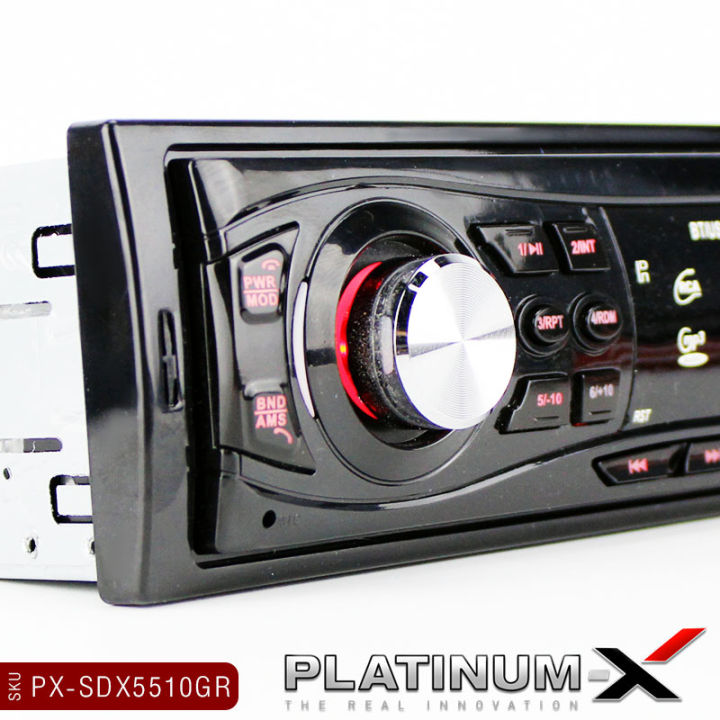 platinum-x-เครื่องเล่น-วิทยุ-1din-usb-fm-บลูทูธ-เครื่องเล่นmp3-player-บลูทูธติดรถยนต์-แบบไม่ต้องใช้แผ่น-วิทยุติดรถ-เครื่องเสียงรถยนต์-ขายดี-5510-5530-8520