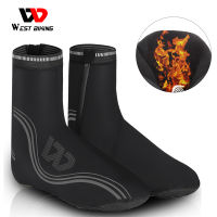 West wiking ฤดูหนาวรองเท้าขี่จักรยานครอบคลุม MTB ROAD BOOT ครอบคลุมสะท้อนแสง windproof overshoes Toe อุ่น PROTEC Tools