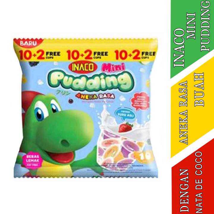 Jelly Nata De Coco Inaco Mini Jelly Aneka Rasa Pudding Buah Isi