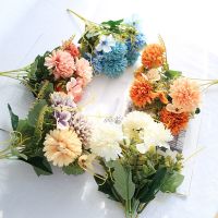 【DT】 hot  1PC Simulation Dandelion Ball European Home Imitation Ping Pong Daisy Wedding Christmas Gift Decoration Fake Flowers