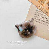 INS Korea Sweaty Cat Cute Cat GripTok Telephone Mobile Phone Holder Stand for iphone Samsung Xiaomi Huawei Finger Ring Grip Tok