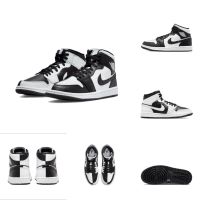 ขายดีที่สุด『 Original NK * A J 1 MID S-E-"Invert-" Black White PANDA รองเท้าบาสเก็ตบอลแฟชั่น