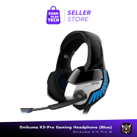 ONIKUMA K5 PRO Gaming Headset หูฟังดีไซน์ทันสมัยสำหรับนักเกมมิ่งพร้อมไฟและไมค์ตัดเสียงรบกวน