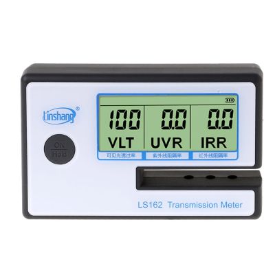 LS162 Window Tint Meter เครื่องวัดการส่งฟิล์มพลังงานแสงอาทิตย์ VLT UV IR Rejection Tester