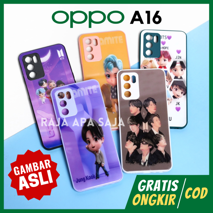 casing hp oppo a16 bts