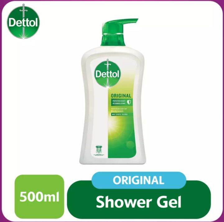 Dettol Shower Gel Original 500ml Lazada