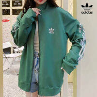 Adidasเสื้อแจ็คเก็ตกีฬาคอตั้งแขนยาวนุ่มใส่สบายกระเป๋าทั้ง2ข้าง（เสื้อแบบนี้ความยาว 70 หน้าอก 42ใส่ได้น้ำหนัก 40-78กิโลกรัม）