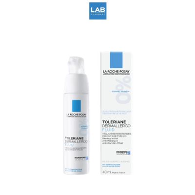 LA ROCHE-POSAY TOLERIANE DERMALLERGO FLUID 40ml. - ครีมดูแลผิวบอบบาง เติมความชุ่มชื้น ปลอบประโลมผิวอย่างล้ำลึก ผิวแพ้ง่าย สูตรกลางวัน สำหรับผิวผสม-ผิวมัน