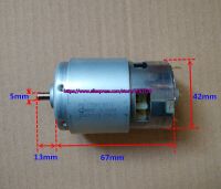 【✲High Quality✲】 c4kya7 Mabuchi มอเตอร์สว่านแรงบิดขนาดใหญ่ความเร็วสูง18V 18200Rpm Rs-775vc 775จอ Dc ~