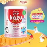 Sữa bột Aiwado KAZU GAIN GOLD 1+ 810g 12 - 24 tháng